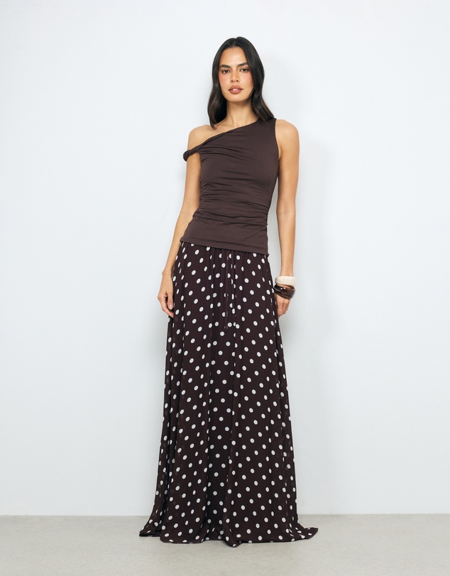 AERE - Georgette Maxi Skirt