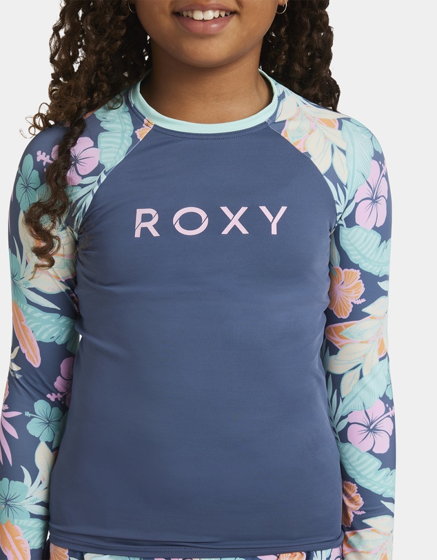 Roxy - Girls 8 to 16 Active Lycra Long Sleeve Rash Vest