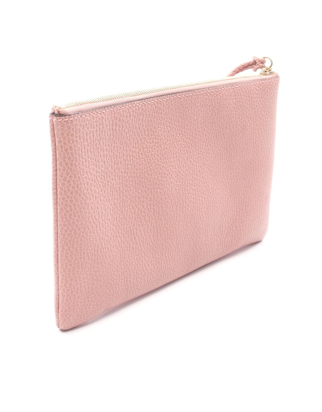 Pre-Loved by Azura Reborn - Pre-Loved Calfskin Bamboo Clutch
