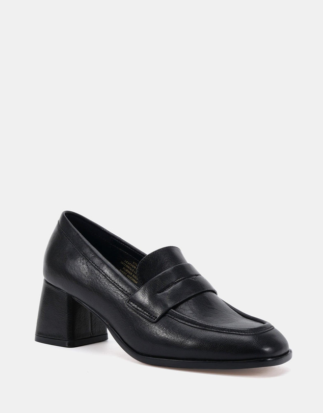 Wittner - Kylie Low Heels Black Leather