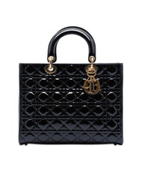 Pre-Loved by Azura Reborn - Pre-Loved Large Patent Cannage Lady Dior
