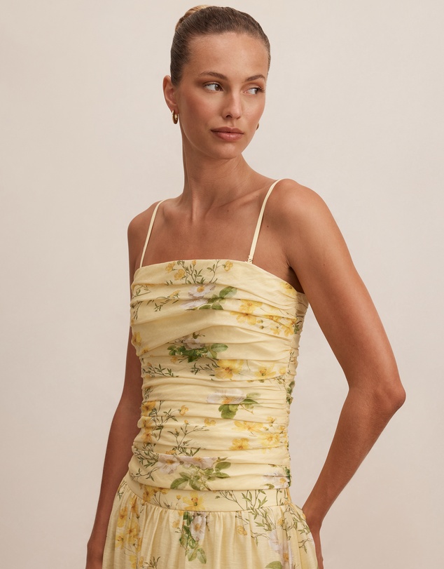 Forever New - Palmer Gathered Strapless Top