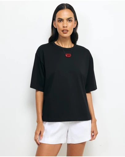 AERE - Dahlia Relaxed Fit T-Shirt