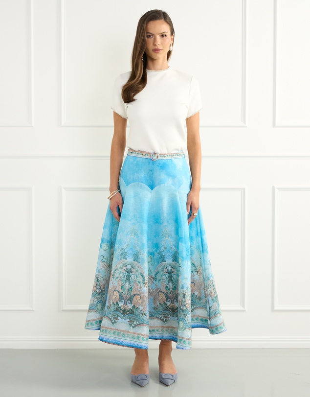 Aqua Blu Australia - Campanilla Maeve Midi Skirt