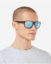 Hawkers Co - HAWKERS - Black Blue Chrome Faster Raw Sunglasses for Men and Women UV400