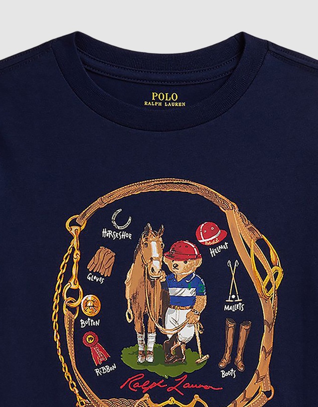 Polo Ralph Lauren - Polo Bear Cotton Jersey Tee - Kids
