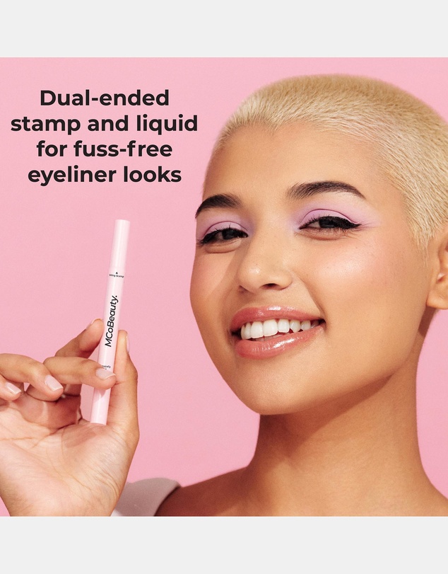 MCoBeauty - Mini Winged Eyeliner Stamp & Liquid Eyeliner Duo