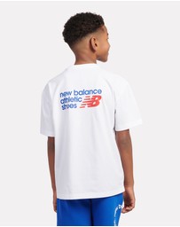 New Balance - Athletic Shoes Back Graphic Tee