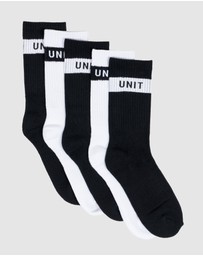 UNIT - Bamboo Socks 5 Pack -  Wander Hi-Lux