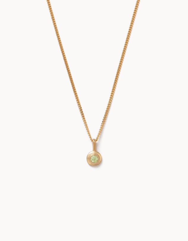Kirstin Ash - Birthstone Necklace August Peridot