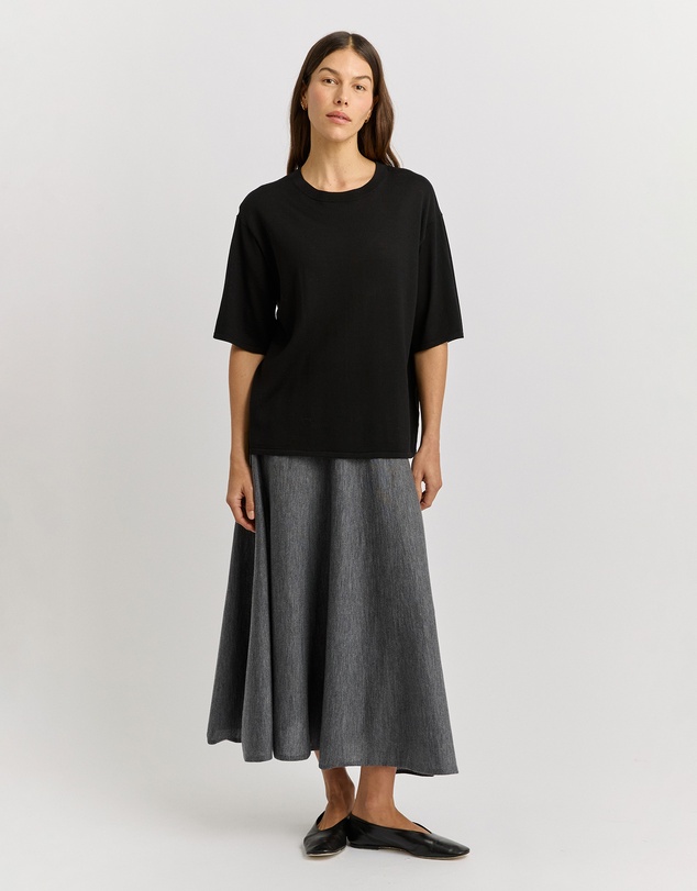 Toorallie - Extrafine Relaxed Knit Tee
