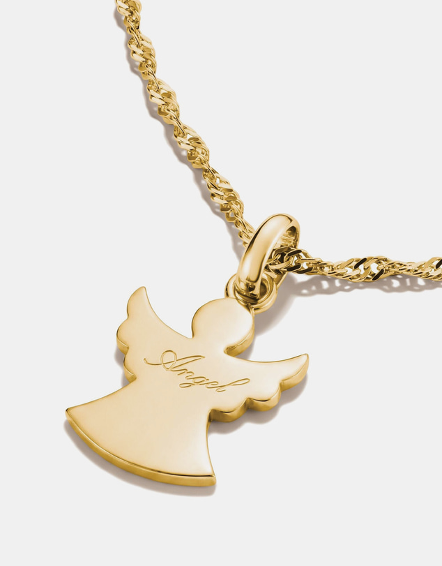 THOMAS SABO - Gold-Plated Angel Charm