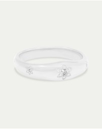 By Charlotte - Silver Align Your Soul Ring