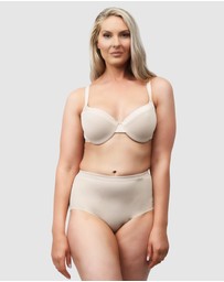 Naturana - The Wednesday Satin Trim Seamless Underwire Bra