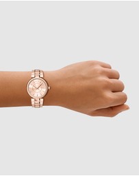 Armani Exchange - Rose Gold Analogue Watch
