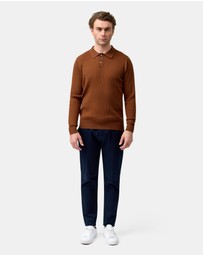 Brooksfield - Polo Pulllover