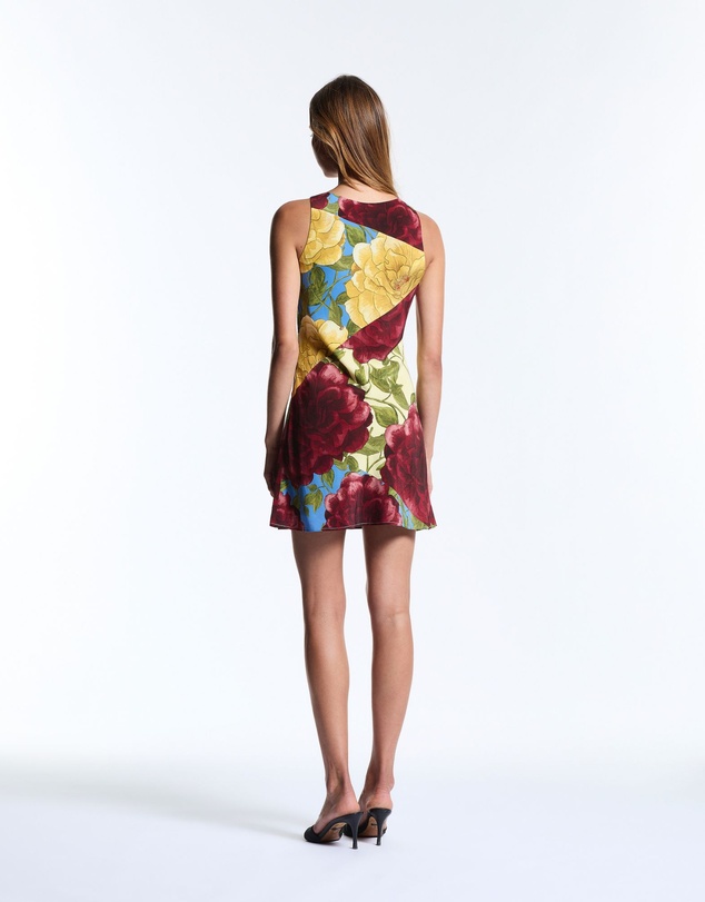 Muma World - Mixed Floral Electra Mini Dress