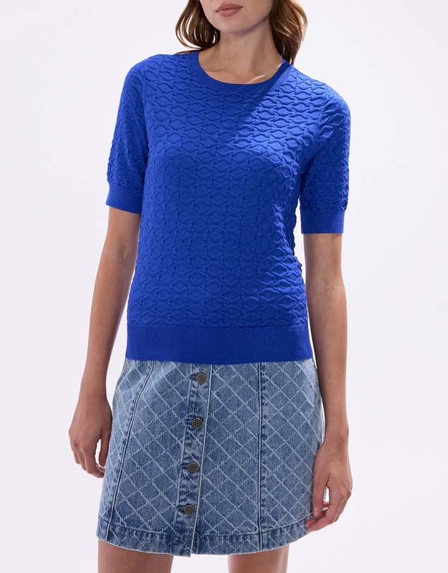 Marcs - Shimmer Flames Knit Top