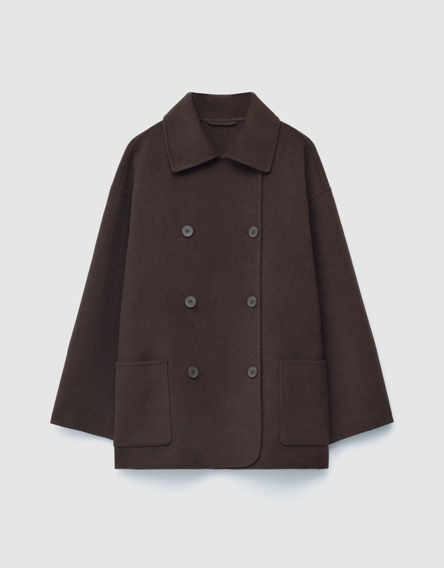 & Other Stories - Cocoon-Shaped Wool Jacket