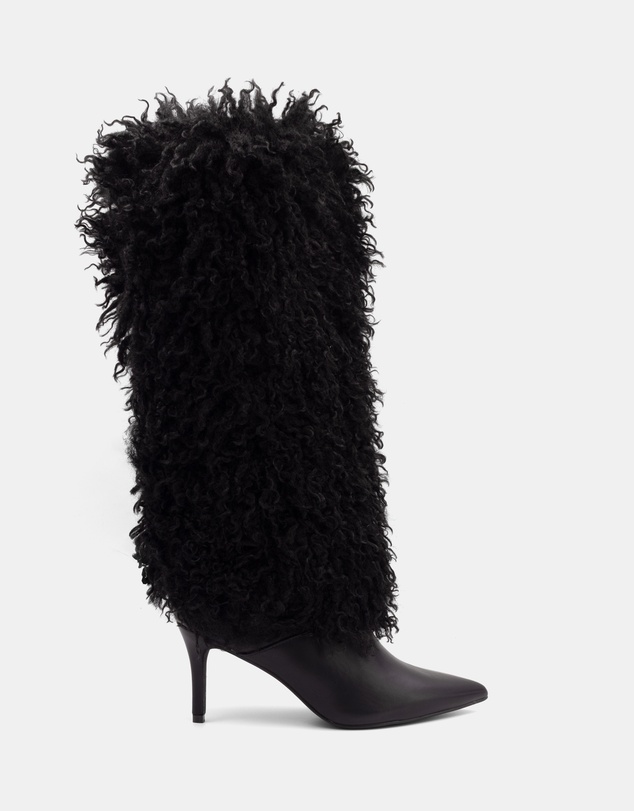 Therapy - Rival Furry Stiletto Boots