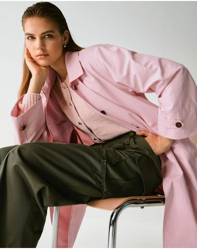 IDA+S - Rose Trench Coat