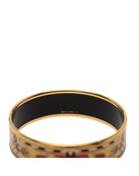 Pre-Loved by Azura Reborn - Pre-Loved Wide Enamel Horse Carriage Bangle 65