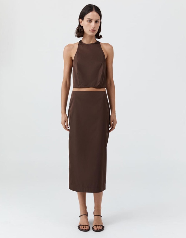 St. Agni - Paper Taffeta Cocoon Top