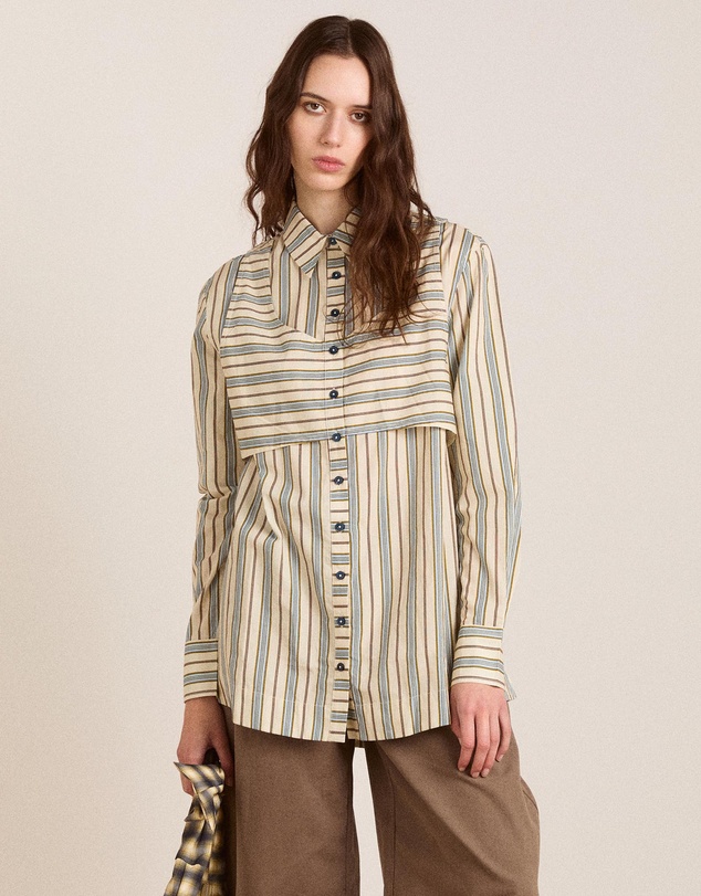 Damson Madder - Valeria Double Layer Shirt