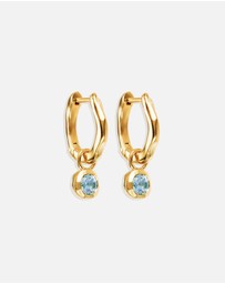 By Charlotte - Gold Infinite Skies Hoops