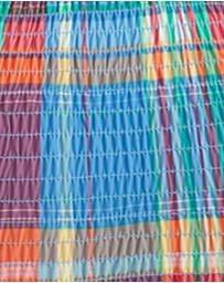 Polo Ralph Lauren - Smocked Madras Devin Hipster Bikini Bottom