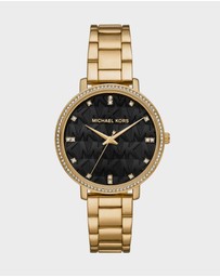 Michael Kors - Pyper Gold Tone Analogue Watch