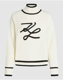 Karl Lagerfeld - Soutache Autograph Knitwear