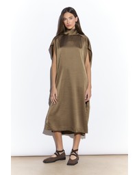Glamorous - Scarf Neck Midi Dress
