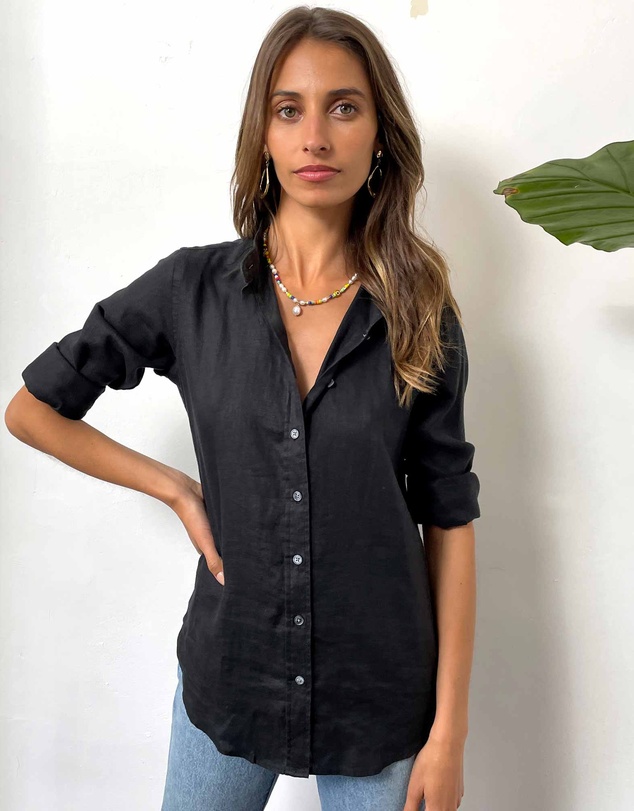 CAMIXA - IRIS Linen Shirt