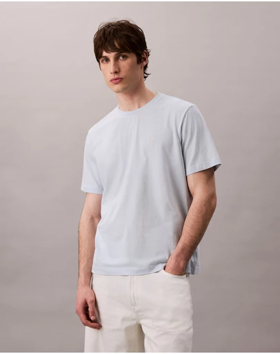 Calvin Klein Jeans - Embroidered Monogram Logo Relaxed T-Shirt