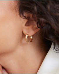 Najo - Eddy Yellow Gold Hoop