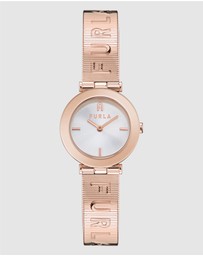 Furla - Piuma Rose Gold-Tone 25mm Bracelet Watch