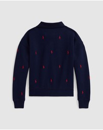 Polo Ralph Lauren - Polo Pony Fleece Polo Sweatshirt - ICONIC EXCLUSIVE - Teens