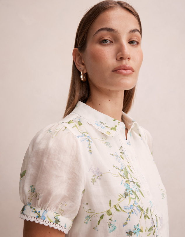 Forever New - Posie Lace Detail Blouse