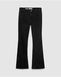 M.N.G - Fiona Flared Mid-Rise Jeans