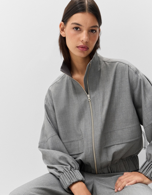 UNISON - Tailored Zip Front Jacket