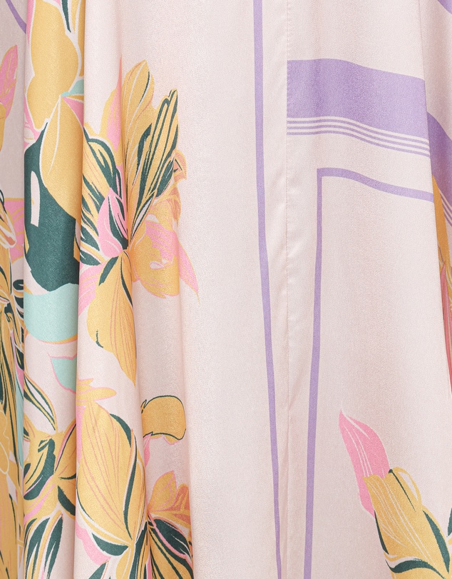 Petal & Pup - Elanor Maxi Dress - Lavender Print