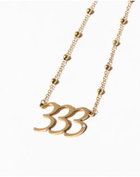Jackie Mack - Awakening Necklace Angel Number 333