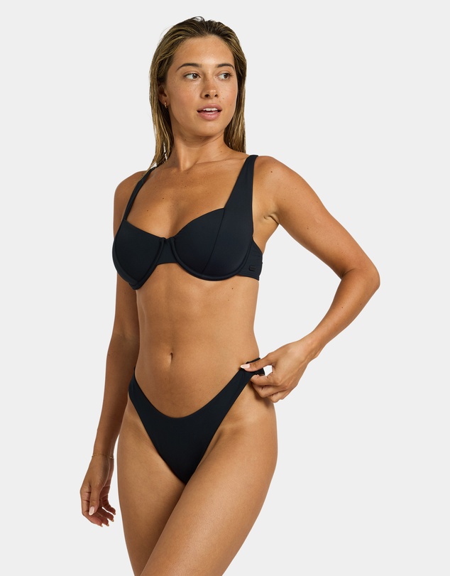 Roxy - Womens Beach Classics High Leg Cheeky Bikini Bottom