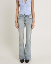 Insight - Rita Low Rise Flare Denim Jeans