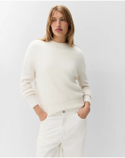 UNISON - Oversized Crew Neck Knit