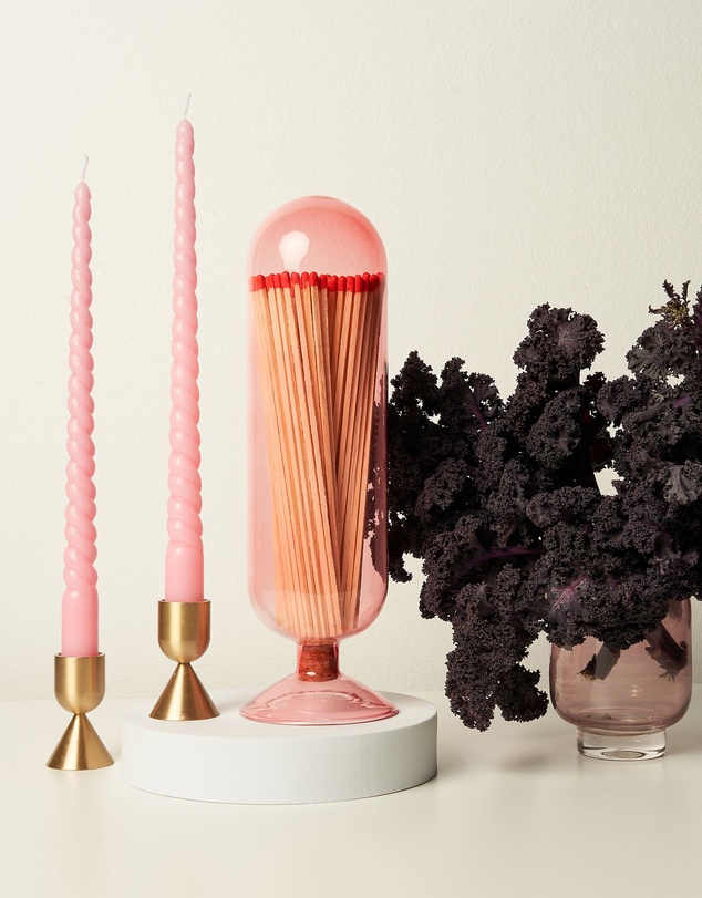 Table Collectiv - Tall Matchstix Holder and Match Set
