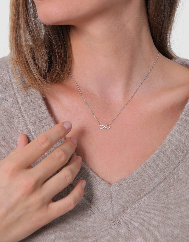 Elli Jewelry - Necklace Infinity 925 Sterling Silver