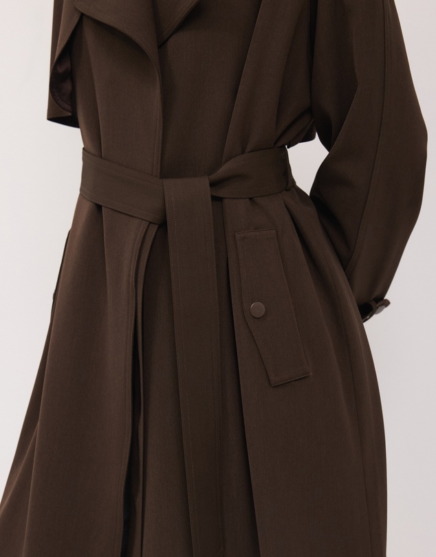 Calli - Karise Relaxed Trench Coat