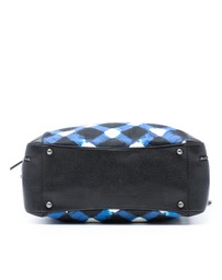 Pre-Loved by Azura Reborn - Pre-Loved Printed Canvas and Caviar Airlines Round Trip Travel Bag